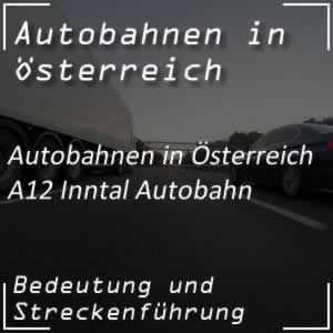 Inntal Autobahn von Deutschland bis Zams zur S16