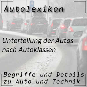 Autoklassen oder Autokategorien