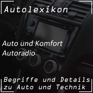 Autoradio oder auch MP3-Player