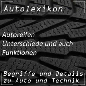 Autoreifen und seine Funktion