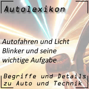 Blinker beim Autofahren