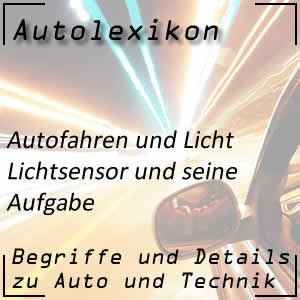 Lichtsensor am Auto