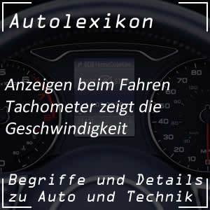 Tachometer oder auch Tacho