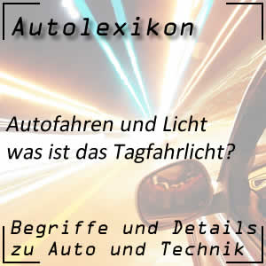 Tagfahrlicht beim Autofahren