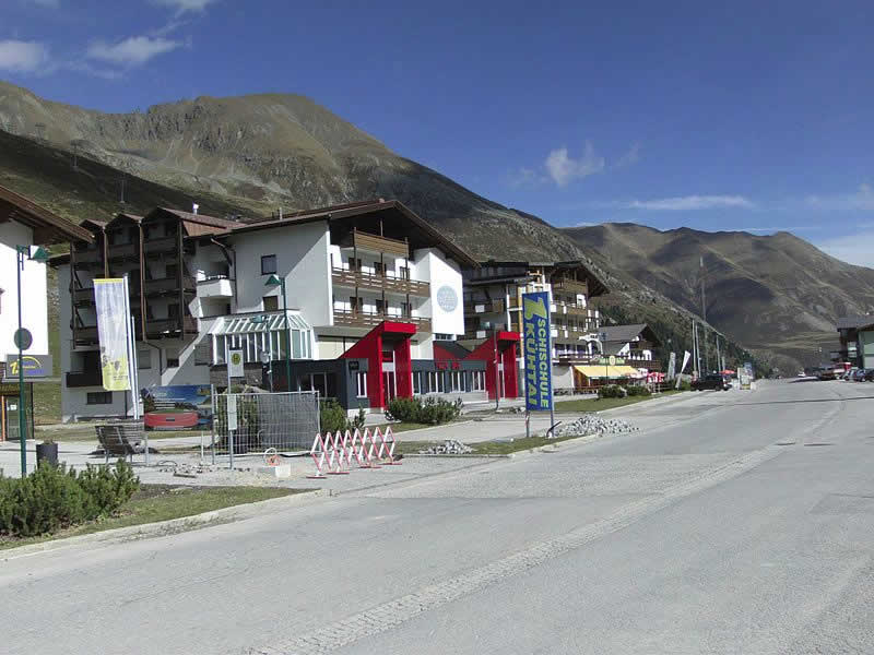 Bergstraße Kühtai bei Ötz in Tirol