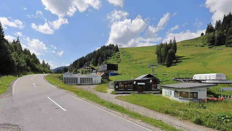 Bergstraße Niederalpl in der Steiermark