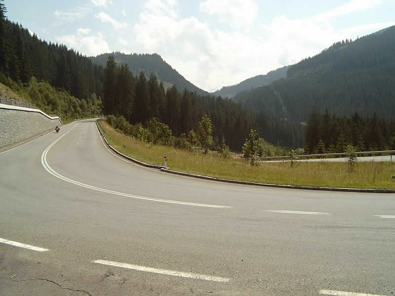 Bergstraße Pass Thurn bei Mittersill