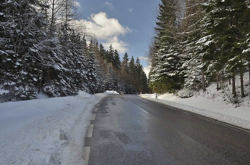 Bergstraße Pretalsattel in der Steiermark