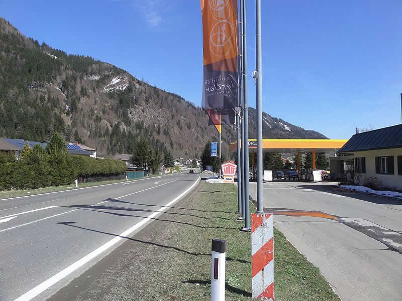 Bergstraße Schoberpass in der Steiermark