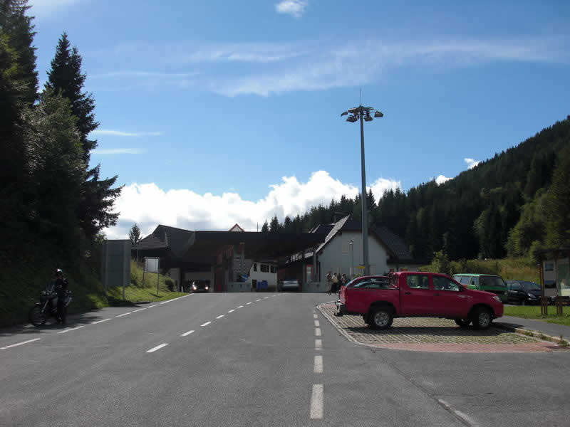 Bergstra&szlig;e Seebergsattel bei Mariazell