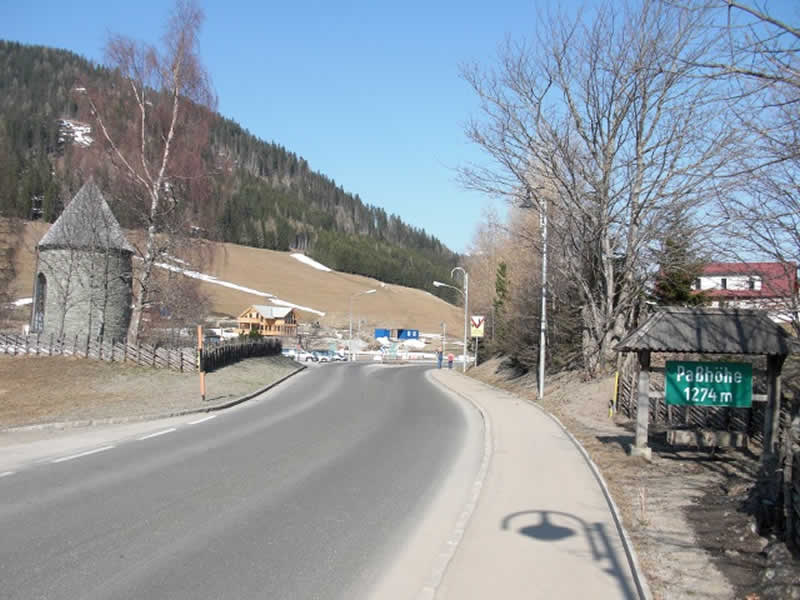 Bergstraße Triebener Tauern in der Steiermark