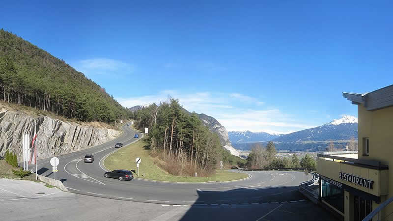 Bergstraße Zirler Berg bei Seefeld