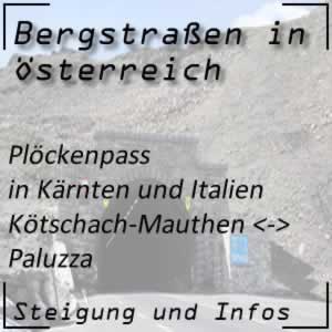 Plöckenpass verbindet Kärnten mit Italien