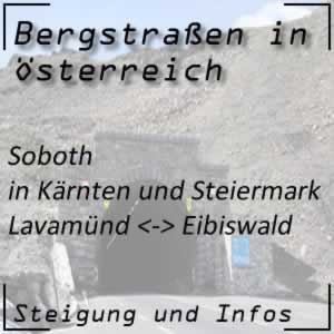 Bergstraße Soboth in Kärnten und in der Steiermark