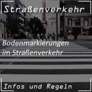 Bodenmarkierungen im Straßenverkehr