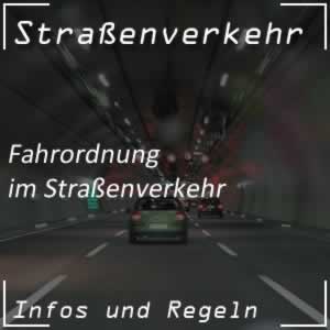 Fahrordnung im Straßenverkehr