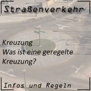 Kreuzung im Straßenverkehr