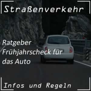 Ratgeber Frühjahrscheck für das Auto