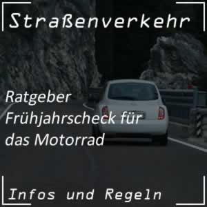 Ratgeber Frühjahrscheck für das Motorrad Bike