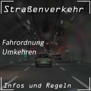 Fahrordnung Umkehren Straßenverkehr