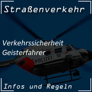 Geisterfahrer als großes Verkehrsrisiko