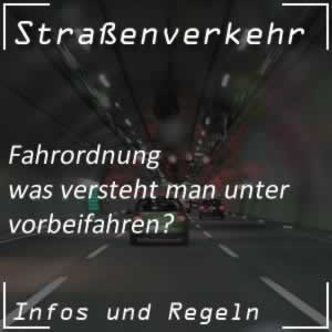Vorbeifahren im Straßenverkehr