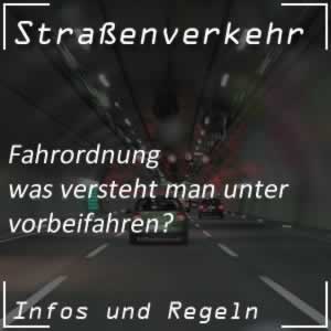 Vorbeifahren im Straßenverkehr