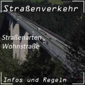 Straßenarten Wohnstraße