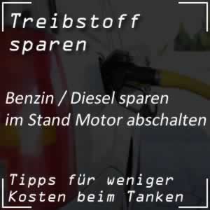 Diesel sparen kein Motor im Stand laufen lassen