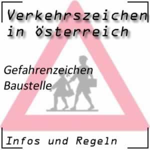 Verkehrszeichen Baustelle