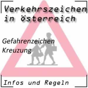 Verkehrszeichen Kreuzung