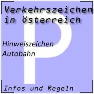 Verkehrszeichen Autobahn