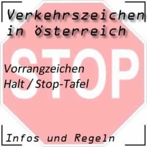 Verkehrszeichen Halt (Stop-Tafel)