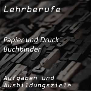 Ausbildung zum Buchbinder