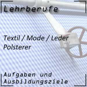 Ausbildung zum Polsterer