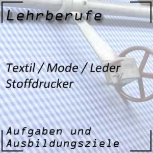 Ausbildung zum Stoffdrucker