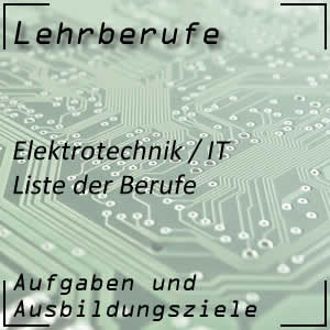 Lehrberufe Elektronik und EDV