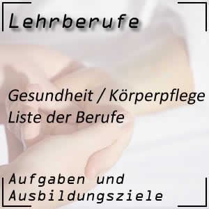 Lehrberufe Gesundheit