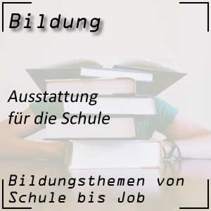 Ausstattung für den Schulerfolg