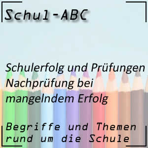 Nachprüfung an der Schule