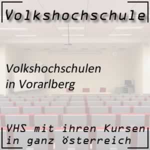 Volkshochschulen in Vorarlberg