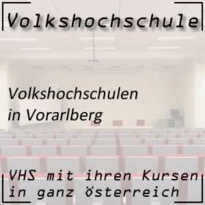 Volkshochschulen in Vorarlberg