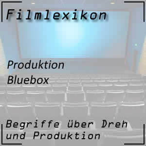 Bluebox oder Bluescreen bei Dreharbeiten