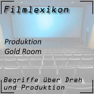 Gold Room beim Filmprojekt