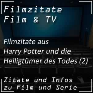 Filmzitate aus Harry Potter und die Heiligtümer des Todes