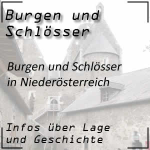 Burgen und Schlösser in Niederösterreich