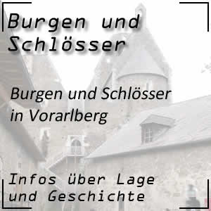 Burgen und Schlösser in Vorarlberg