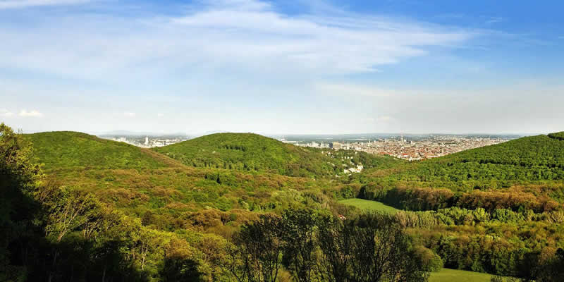 Biosphärenpark mit Wienerwald und Stadt Wien