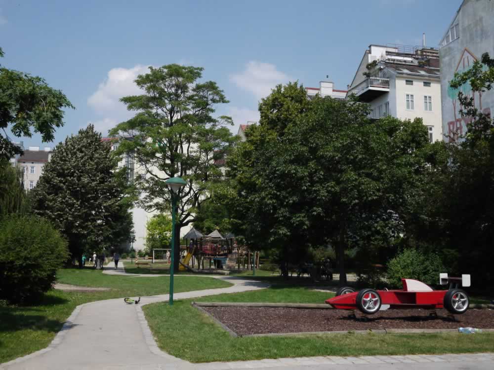 Alfred-Gr&uuml;nwald-Park in Wien 6
