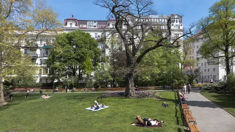 Alois-Drasche-Park in Wien 4